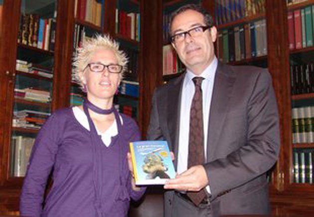 Pere Macias i Gemma Aguilera, autors del llibre La gran bacanal.