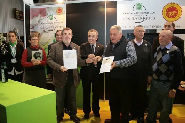 Agermanament DO&#39;s Oli Garrigues i Avellana de Reus.