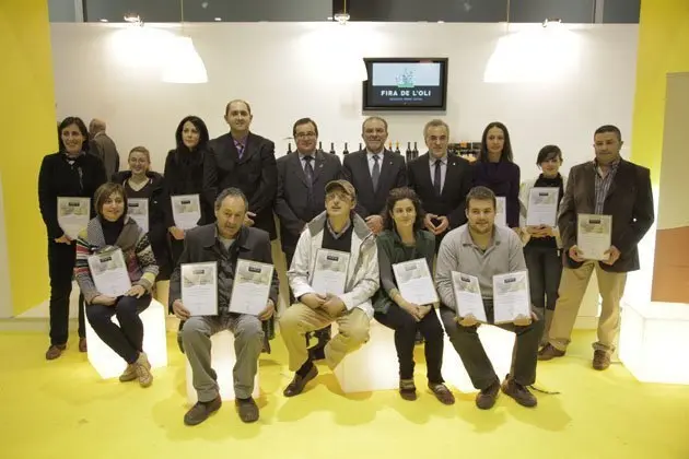 El guanyadors del concursos organitzats pel Patronat Fira de les Garrigues.