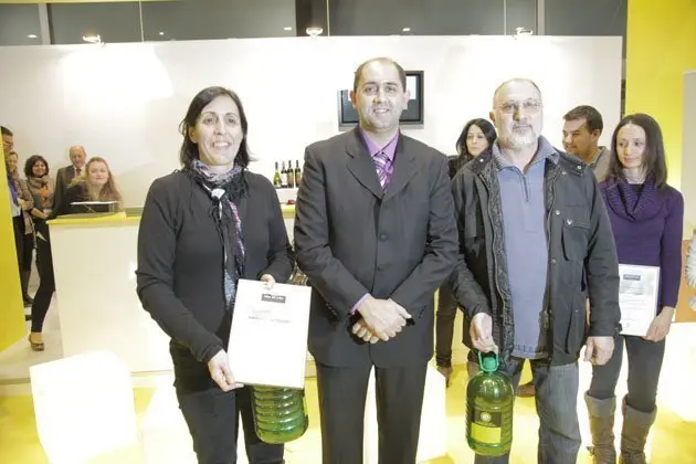 El gerent Jordi Ribalta va lliurar els premis  a Minguell Interiors.