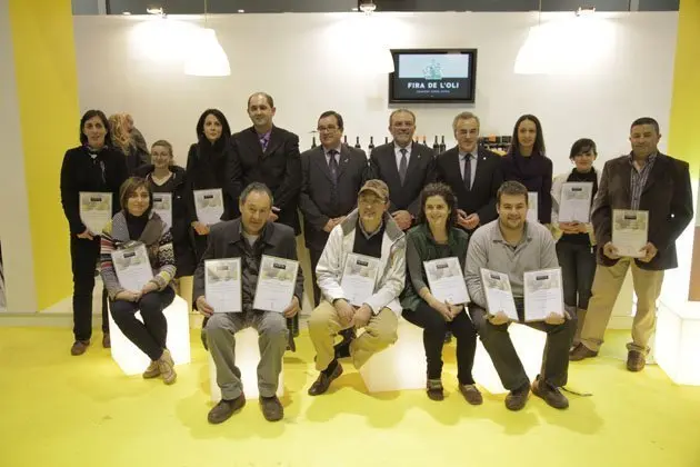 El guanyadors del concursos organitzats pel Patronat Fira de les Garrigues.