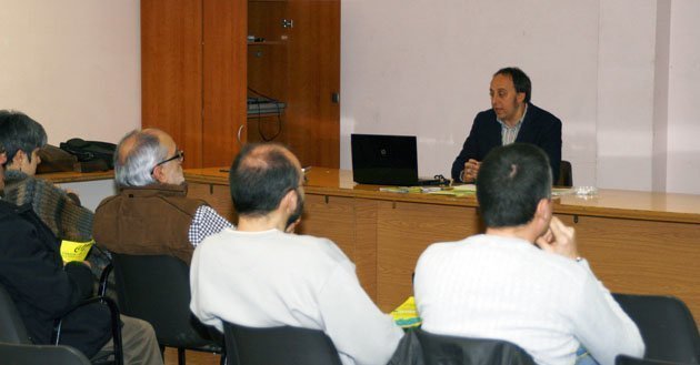 Ignasi Perramon va explicar el Programa de desenvolupament rural 2007-2013.