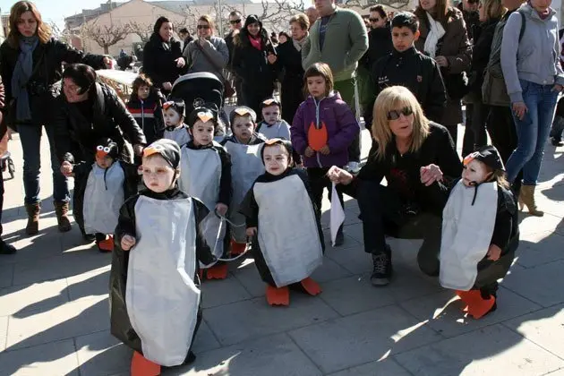 Les colles que van participar en el carnaval del Poal.