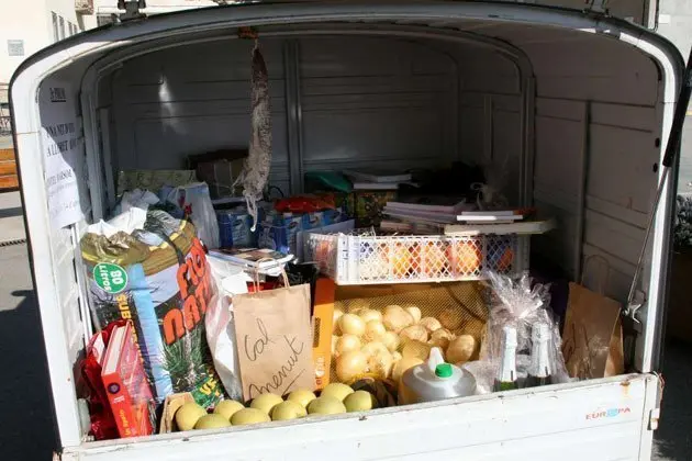 El articles que van recollir els joves del Poal  pel Banc d&#39;Aliments.