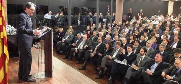 Artur Mas presideix XV Assemblea de l’Associació Catalana de Municipis.