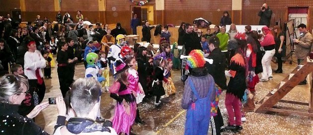 Activitats de la festa del Carnestoltes a Castelldans.