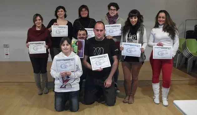 Els participants en el Curs de manipulació d&#39;Aliments de les Garrigues.