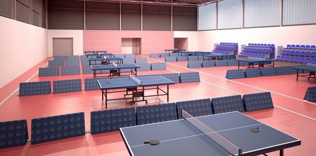 Imatge virtual del Centre de Tecnificació del Tennis Taula.