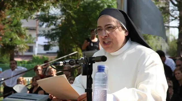 Sor Lucia Caram va ser la protagonista de la Diada a Mollerussa.