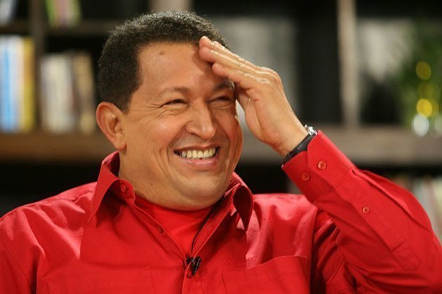 El que va ser president de Venezuela Hugo Chávez.
