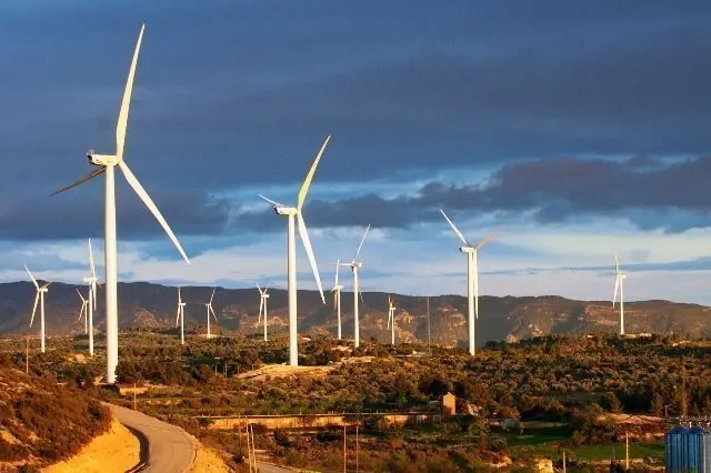 El parc eòlic de la Granadella