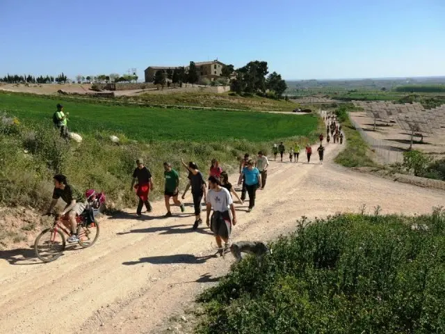 El recorregut va passar per diferents indrets de la comarca