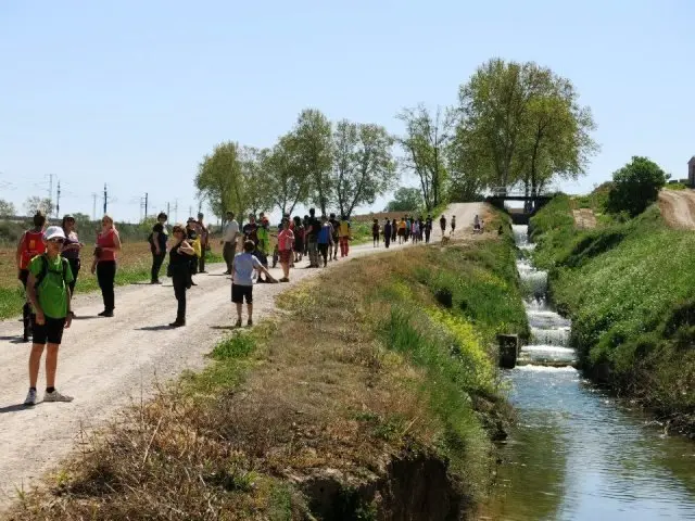 Durant la caminada es van explicar quines són les instal·lacions industrials de la zona