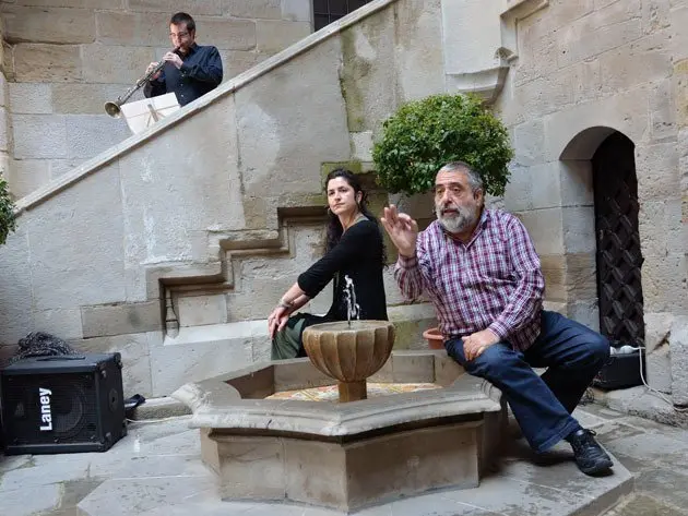 Jordi Guixé, Núria Miret i Jaume Jovells de Teatre de Butxaca.