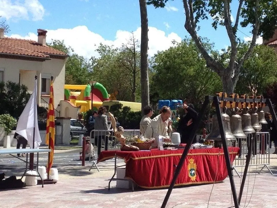 Els campaners de les Borges han fet una demostració a la ciutat francesa