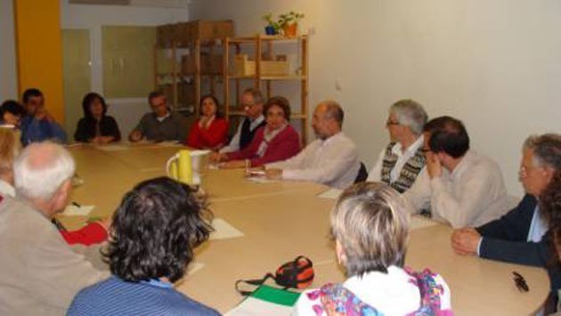 Reunió de les associacions amb el Delegat de Salut Josep Pifarré.