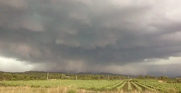 La tempesta a Vinaixa