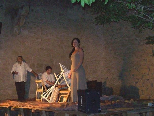 La representació va tenir lloc al Castell de la Floresta