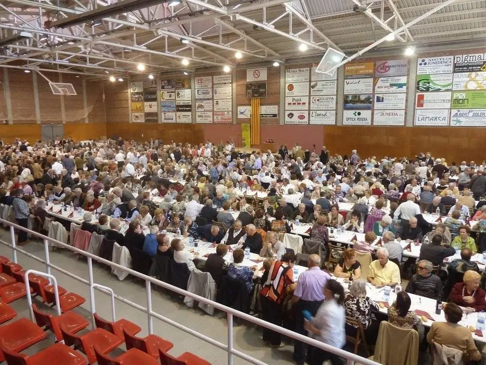 Juneda va acollir enguany la 24a Trobada de la Gent Gran de les Garrigues