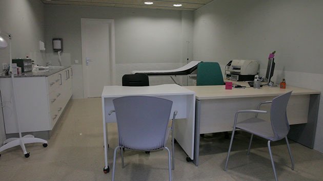 Imatge de la nova sala de cures del Consultori de Golmés.