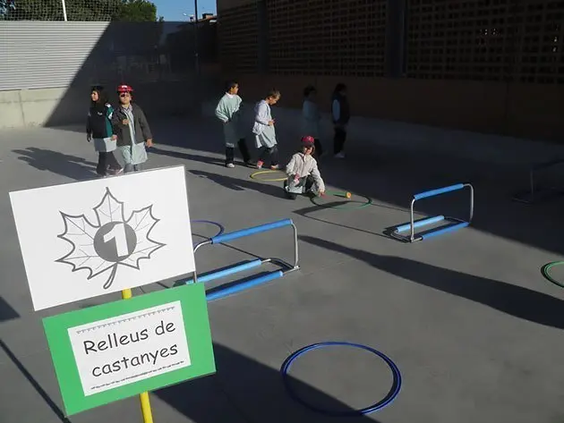 L&#39;escola Pompeu Fabra de Mollerussa celebra la Castanyada.  