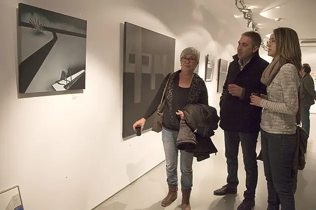 L&#39;exposició mostra el procés de creació de les obres de Florensa.