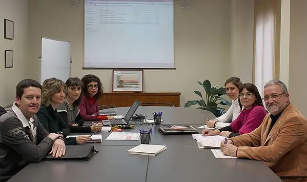 Reunió de l&#39;Equip Comarcal per a l&#39;abordatge de la violència masclista del Pla d’Urgell .