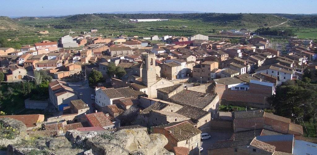 Vista del municipi de Castelldans