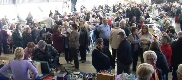 trobada de puntaires a les Borges