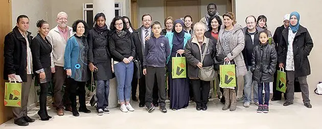 Imatge de les persones que participaran en l&#39;onzena edició del Voluntariat per la llengua. 