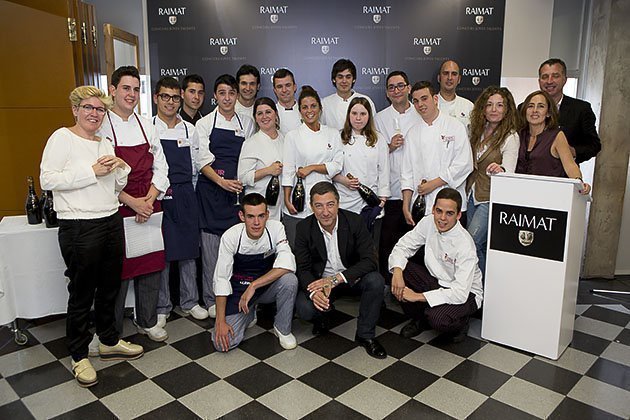 La primera edició del Concurs Raimat amb els Joves Talents de la Gastronomia.