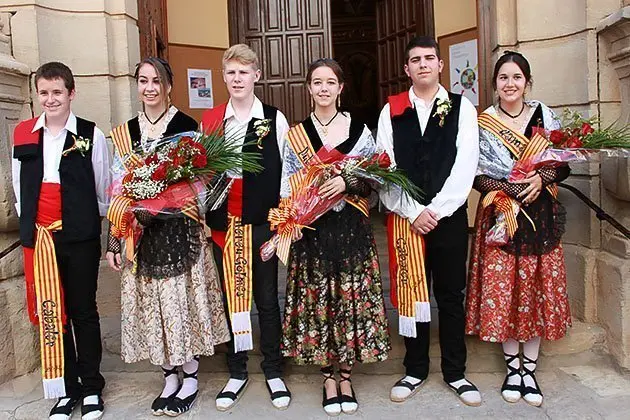 Les Pubilles, Dames, Hereu i Cabales de Golmés 2014.