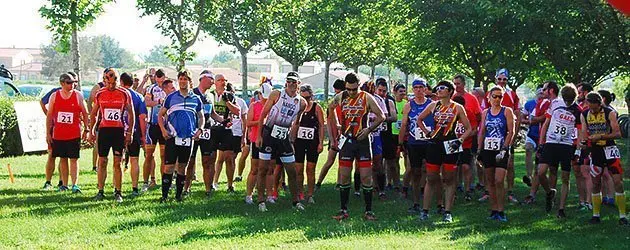 La sortida del primer Duatló de l&#39;Infern al Parc de La Serra de Mollerussa.