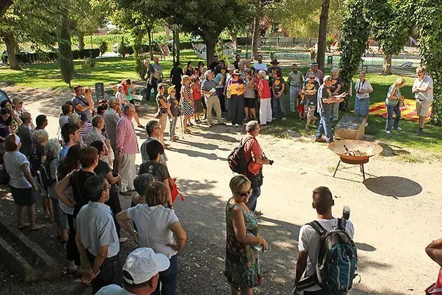 Durant tot el dissabte es van realitzar activitats en record de Maria Mercè Marçal