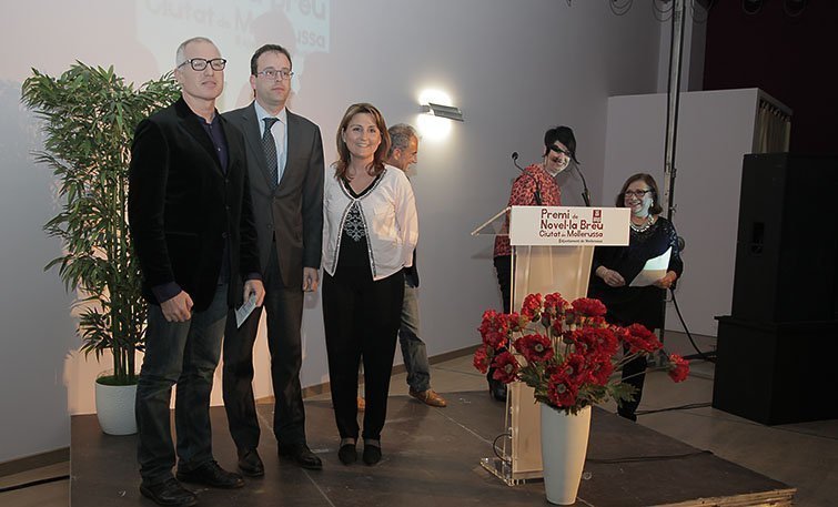 Acte de lliurament del Premi de Novel·la Breu ciutat de Mollerussa 2013.