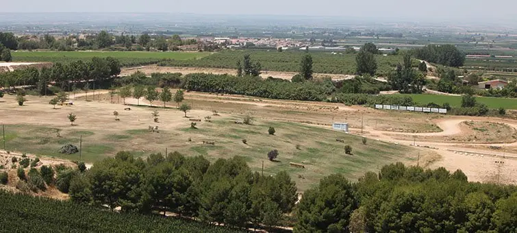 Imatge de les instal·lacions en el Parc de La Serra.