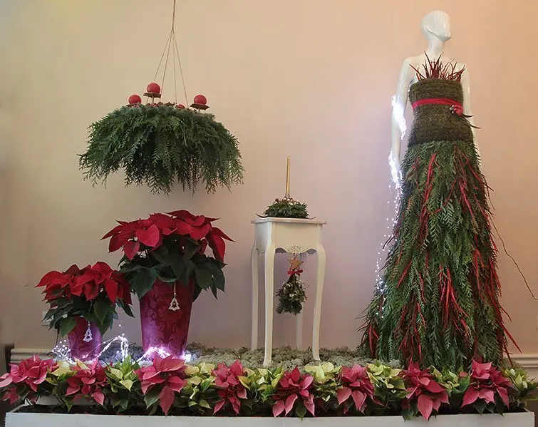 La creació nadalenca de 2014 de Floristeria Sanmarti de Mollerussa.