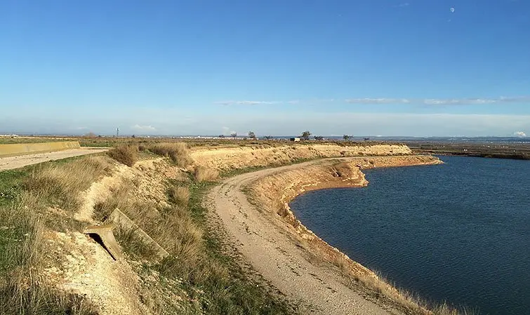 L&#39;embassament de la Bassella on s&#39;instal·larà la Planta Potabilitzadora de Miralcamp.