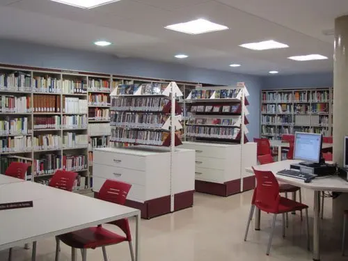 Biblioteca del Palau d&#39;Anglesola.                               