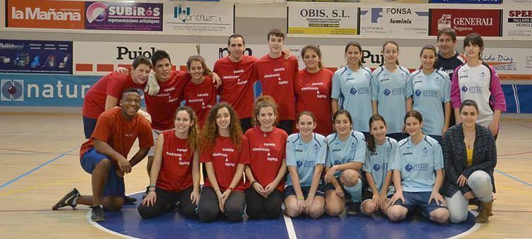 Els equips de Vila-sana i Ivars d&#39;Urgell que participaran en el torneig.