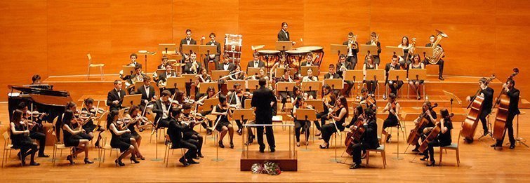 Concert a l&#39;Auditori Enric Granados de la Jove Orquestra de Ponent.