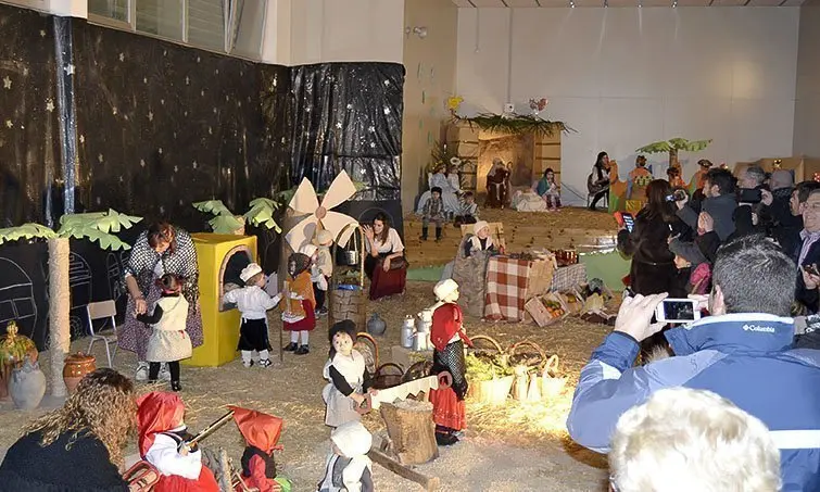 Una trentena de nens i nenes participen en el Pessebre Vivent d&#39;El Petit Estel de Golmés