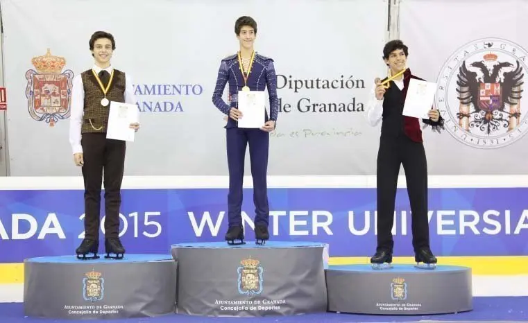 Tòn Cónsul Vivar, podium a Granada