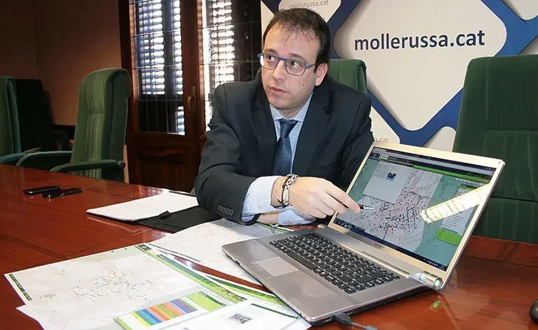 Marc Solsona presenta la nova eina virtual de cens d&#39;activitats.