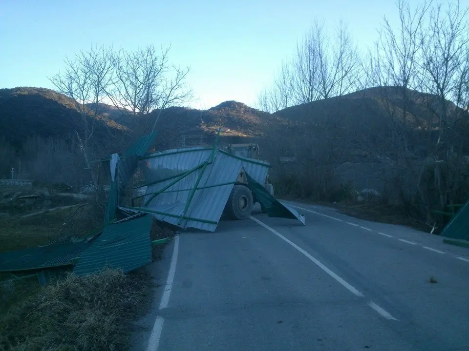 Afectació del vent - Foto: Xavier Grañé Porta