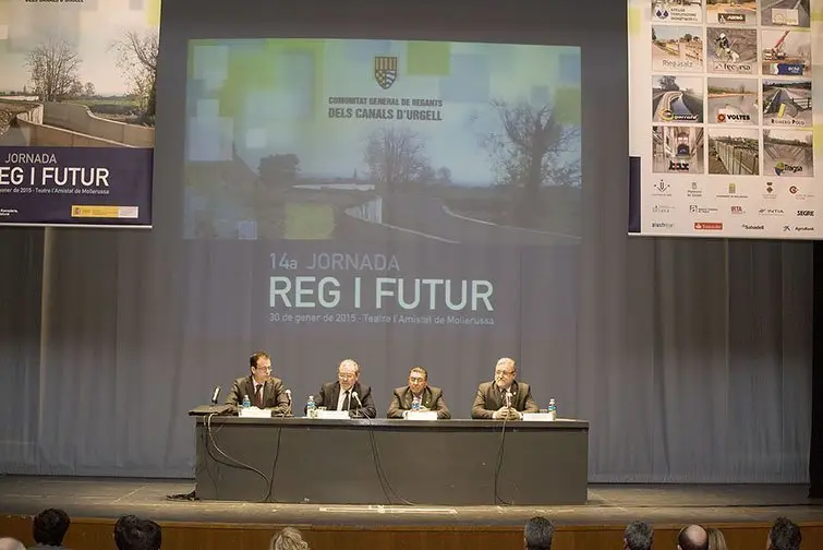 Acte inaugural de la 14a Jornada Reg i Futur a Mollerussa.