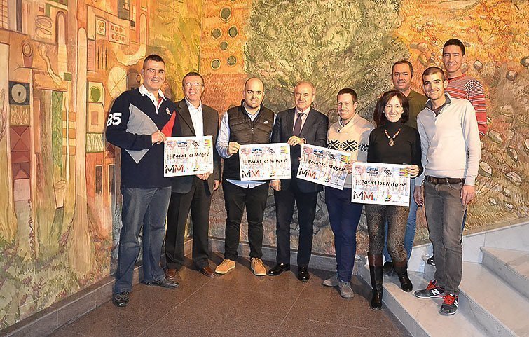 Acte de presentació del circuit de Mitges Maratons de Ponent a la Diputació de Lleida.