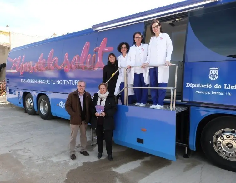 Bus de la Salut a les Borges (02-01-2015)