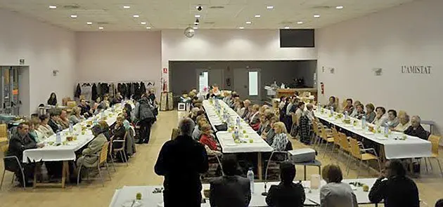 Sopar Solidari de Mans Unides Mollerussa de l&#39;any 2014.