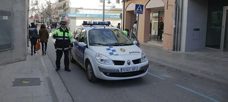 Agents de la Policia Local de Mollerussa.